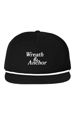 Wreath & Anchor - Lighthouse - White