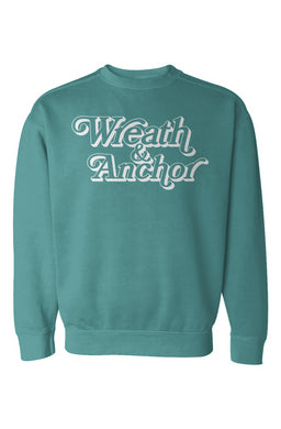 Wreath & Anchor - Sea Buoy - Starboard Side Crewneck