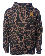 Load image into Gallery viewer, Anchored In Victory - Duck Camo - Top Notch Hoodie

