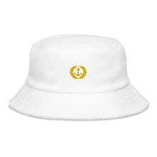 Load image into Gallery viewer, Anchor In Victory - Crew Gold - Terry Cloth Bucket - Embroidered
